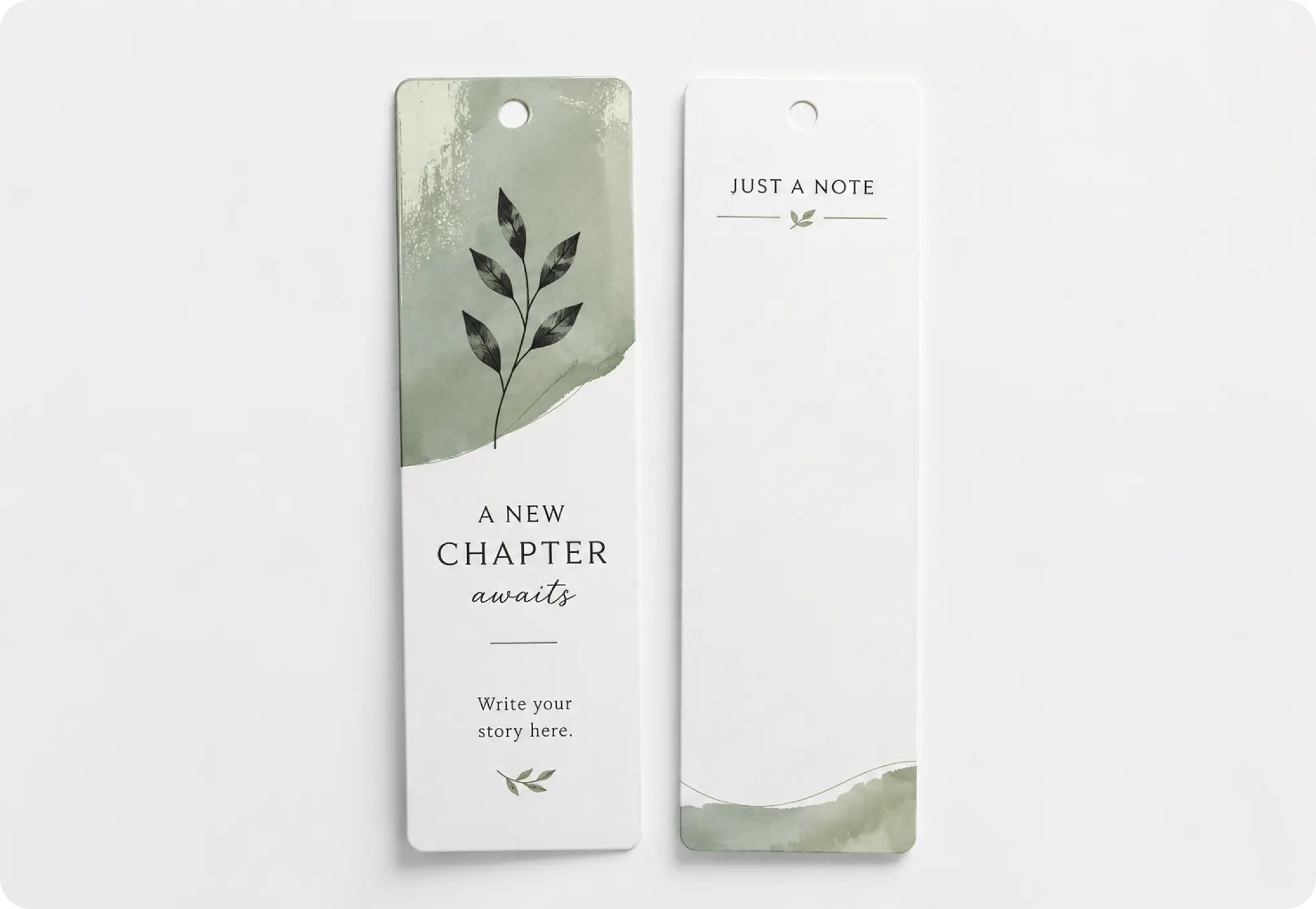 Bookmark 14pt Writable + UV (C1S)