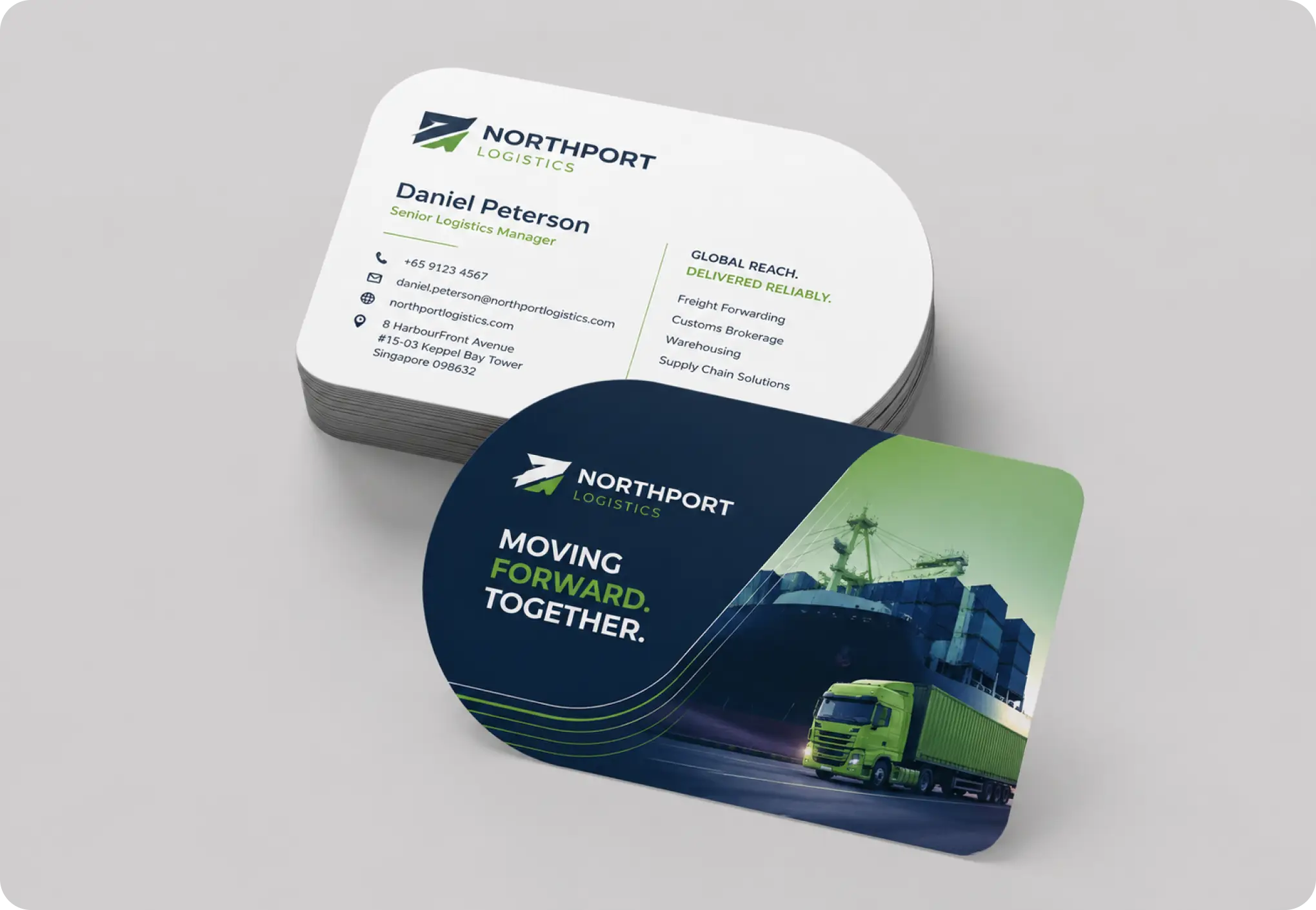 Die Cut Business Cards 