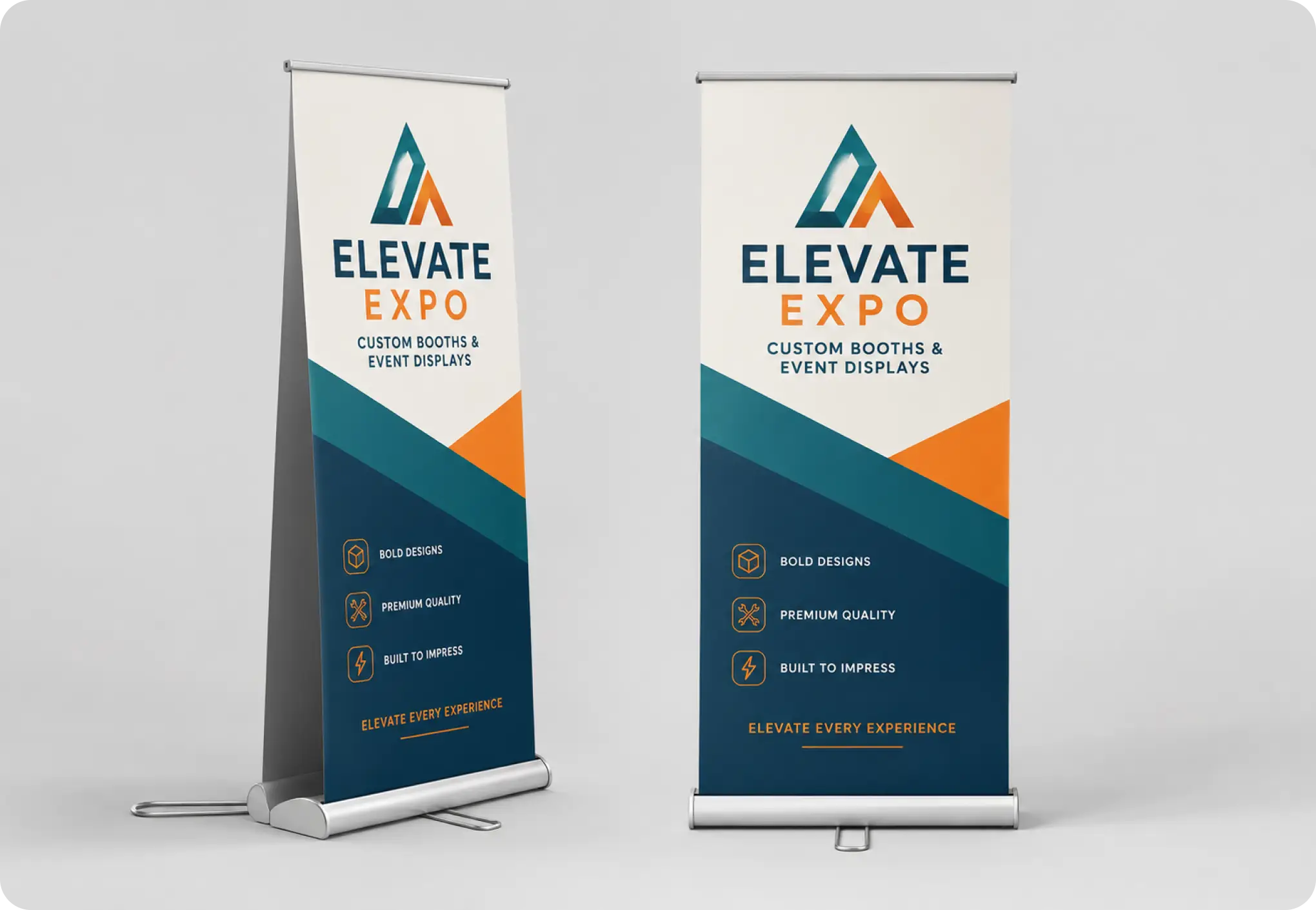 Pull Up Banners 13oz Matte Vinyl Silverbase