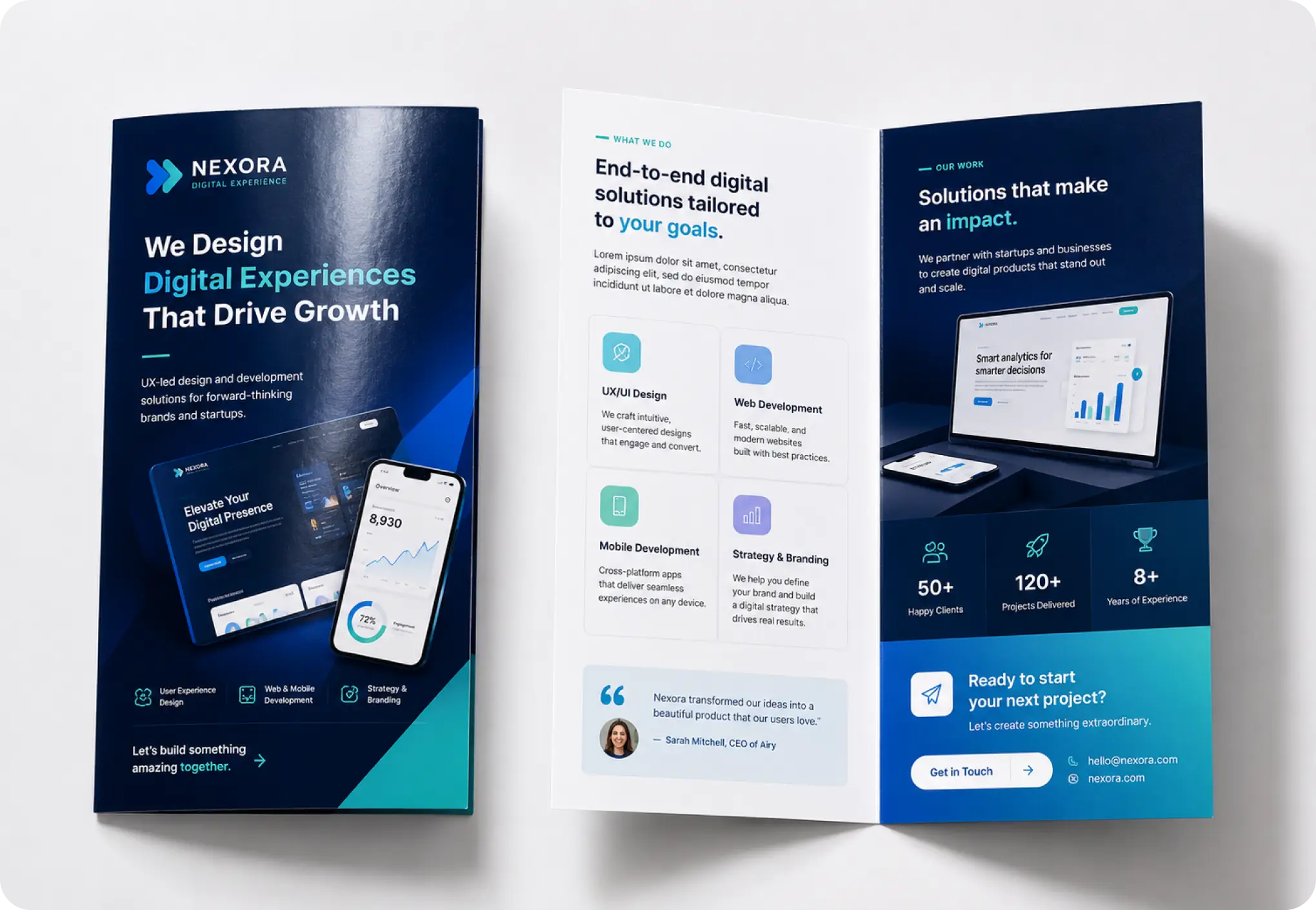 Flyers 100LB + UV (High Gloss)