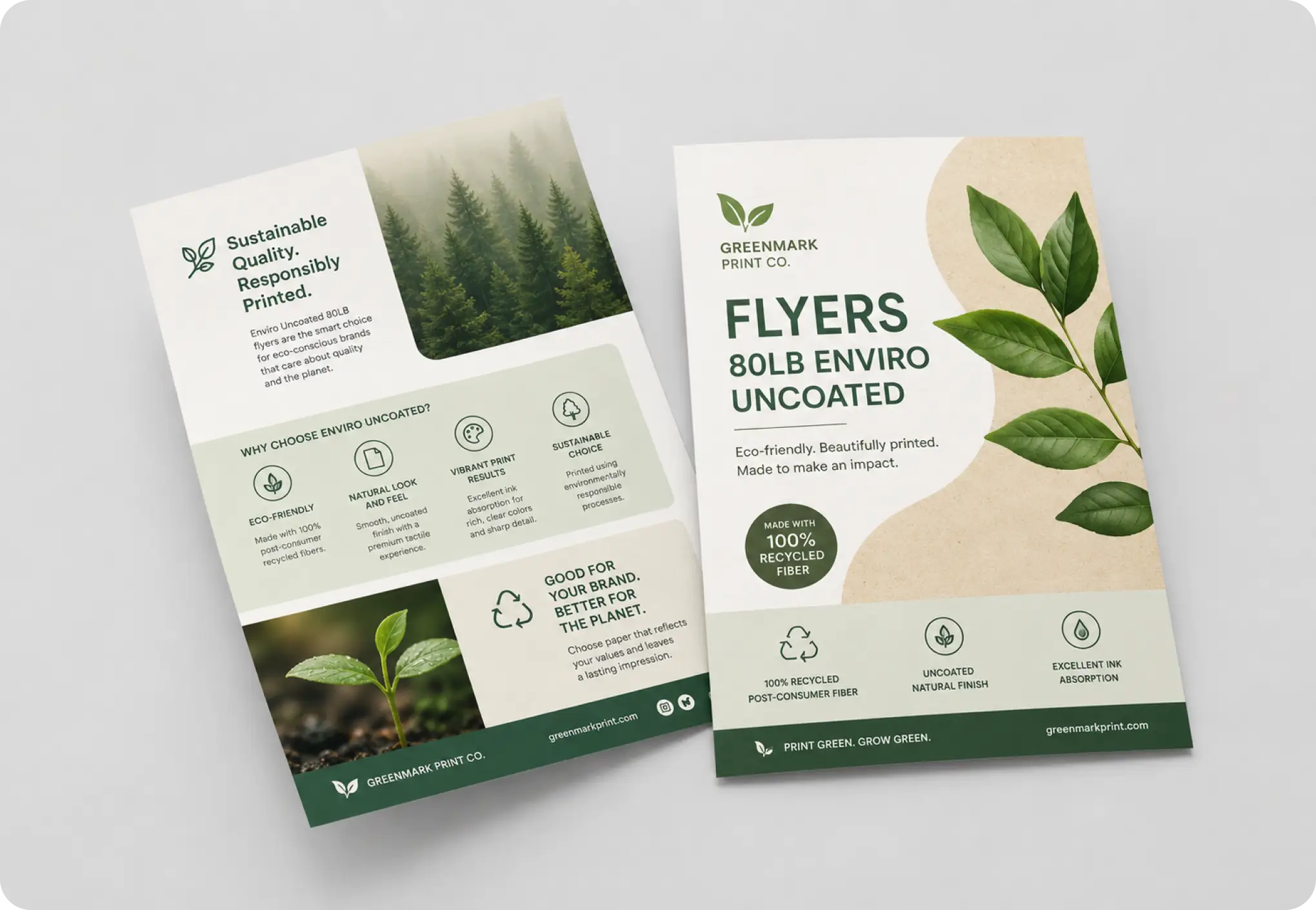 Flyers 80LB Enviro Uncoated