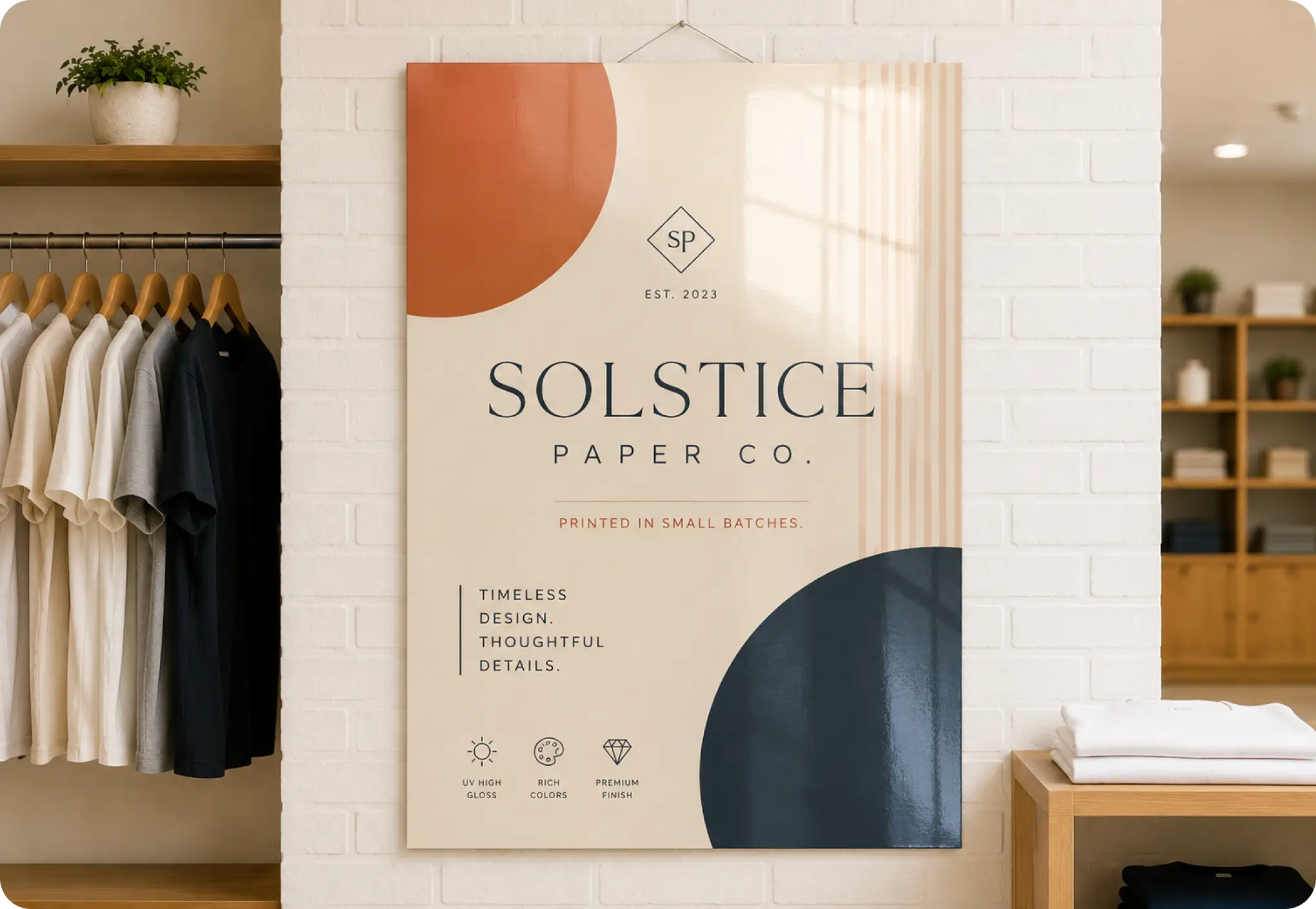 Posters 100LB + UV (High Gloss)