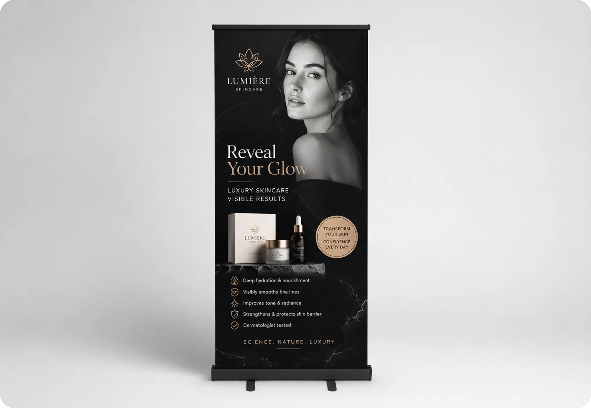 Premium Pull Up Banners 13oz Matte Vinyl