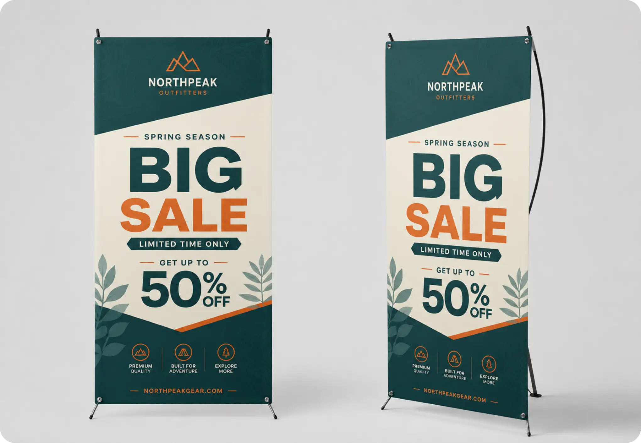 X-Frame Banners 13oz Matte Vinyl